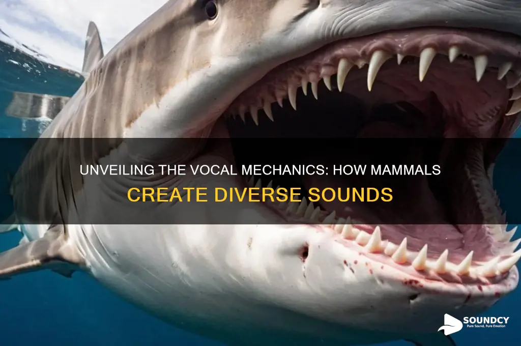 how do mammals produce sound