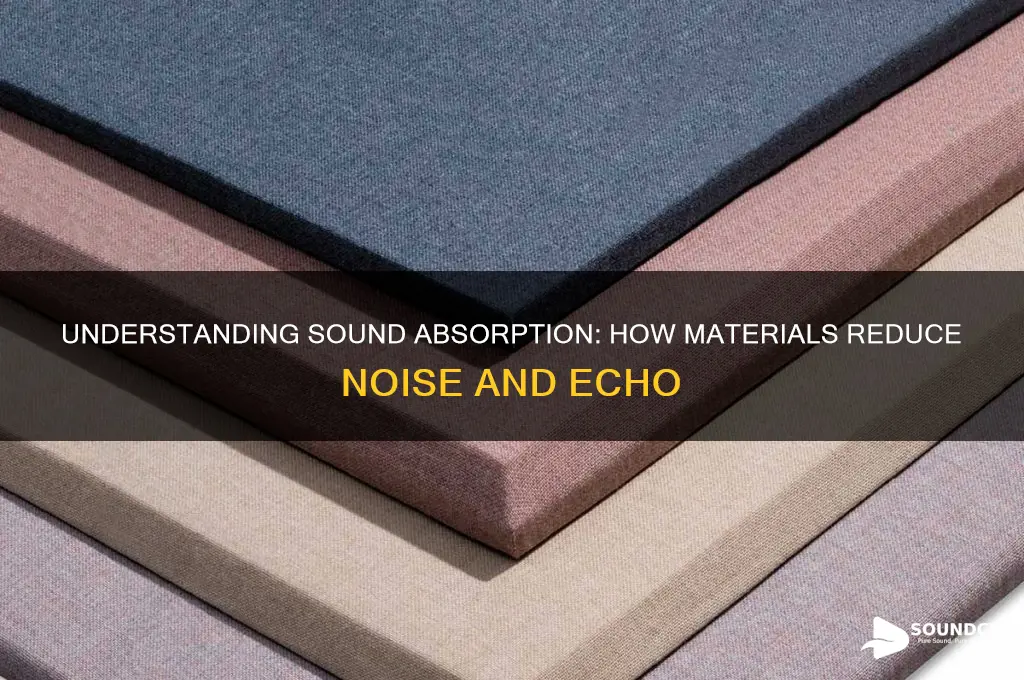 how do materials absorb sound