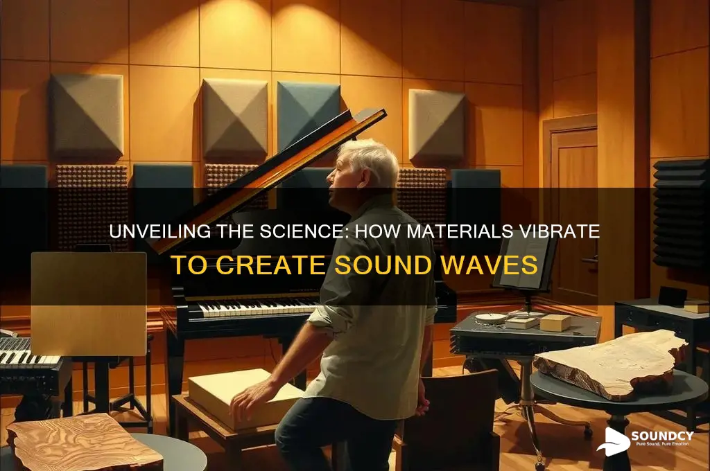 how do materials produce sound