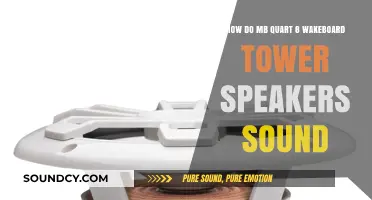 MB Quart 8 Wakeboard Tower Speakers: Sound Quality Reviewed