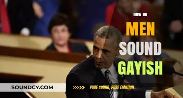 Understanding the Nuances of Gay-Sounding Speech Patterns in Men
