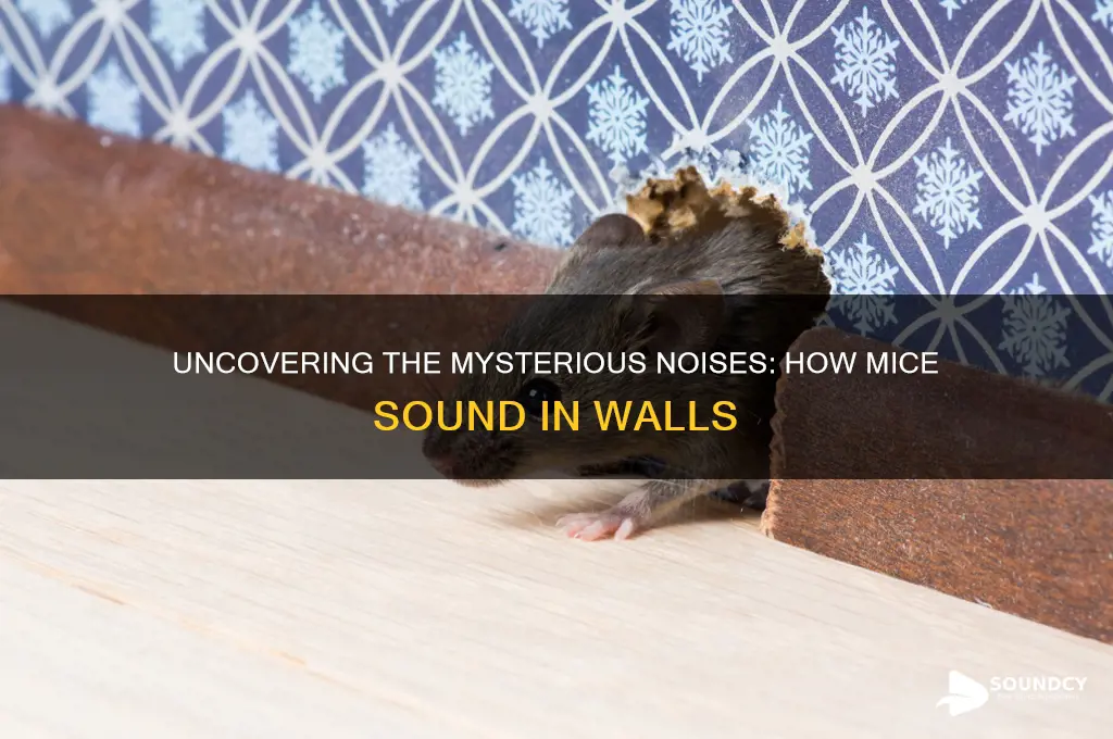 how do mice sound in walls