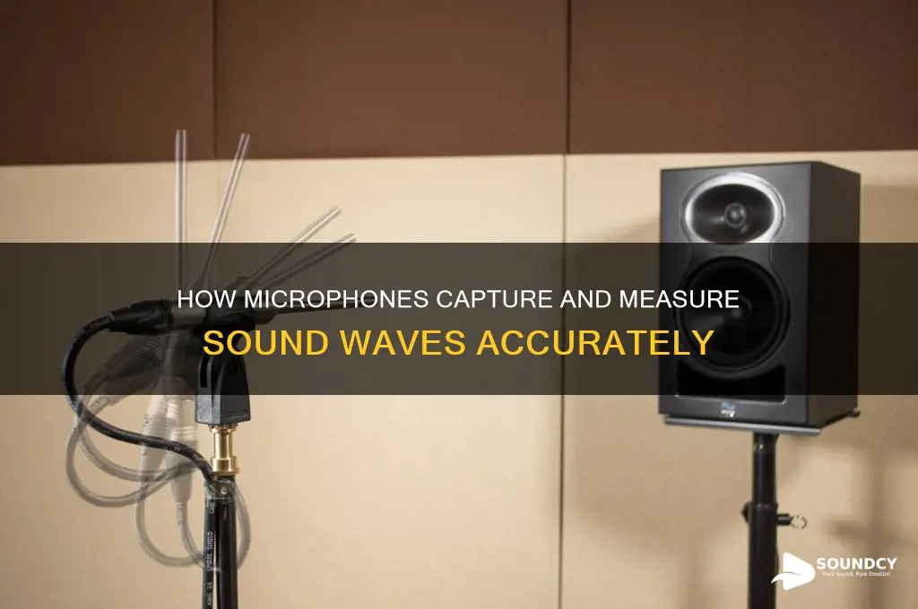 how do microphones measure sound