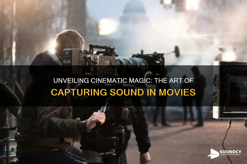 how do movies capture sound