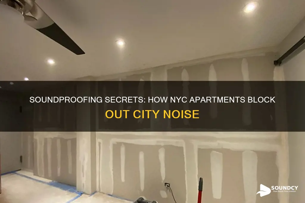 how do ny apartments sound proof