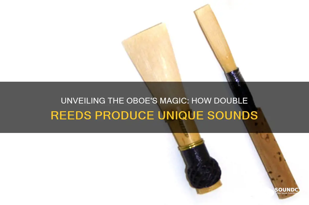 how do oboes create their sound