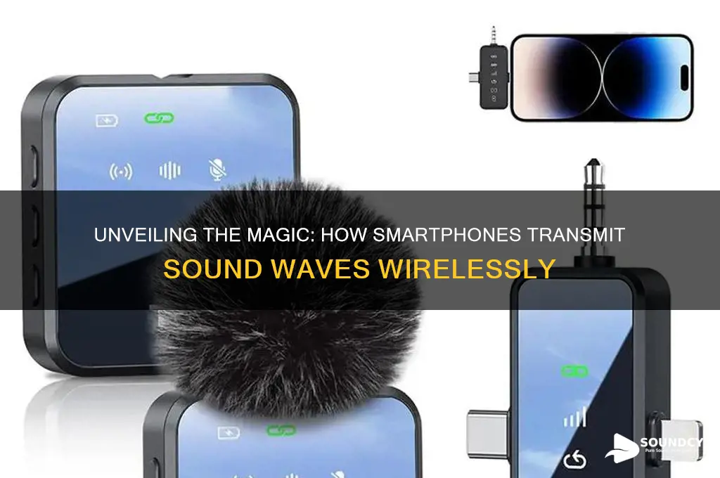 how do our phones send sounds