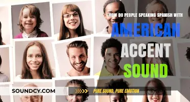 How Spanish Sounds with an American Accent: A Linguistic Blend