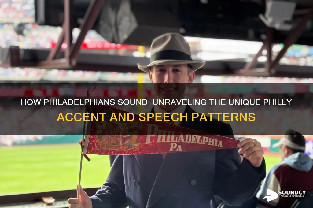 how do people think philadelphians sound