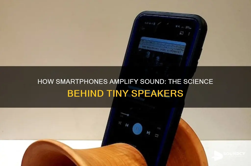 how do phones amplify sound