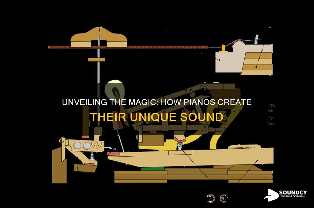 how do piano make sound