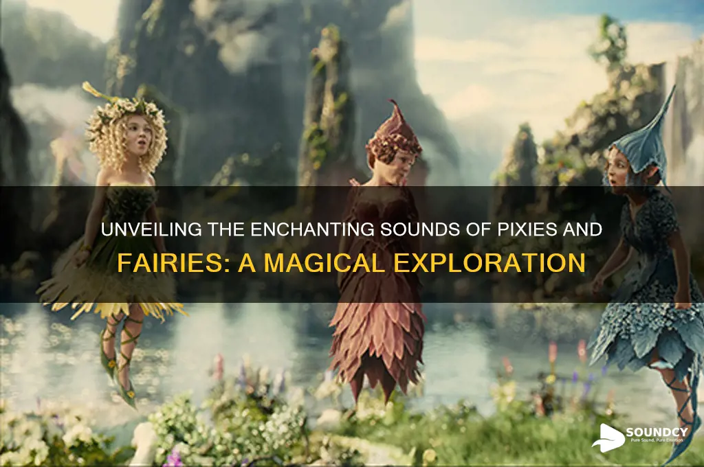 how do pixies and fairies sound