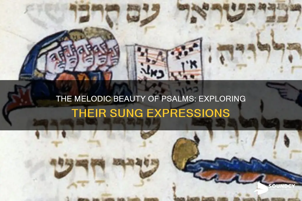 how do psalms sound sung