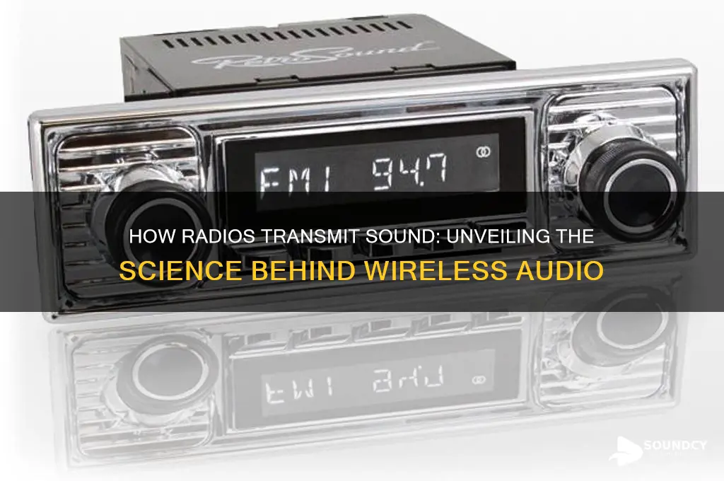 how do radios transmit sound