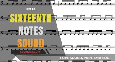 Understanding the Rapid Rhythm: What Sixteenth Notes Sound Like in Music