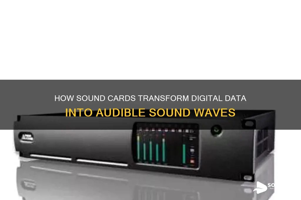 how do sound cards produce sound