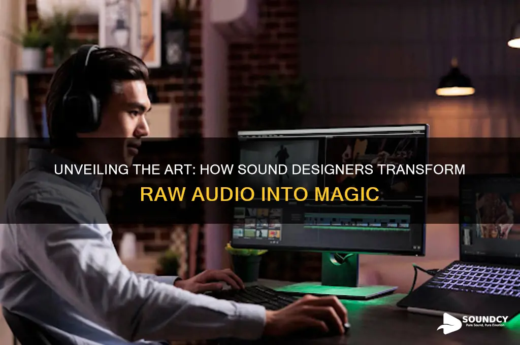 how do sound designers process sounds