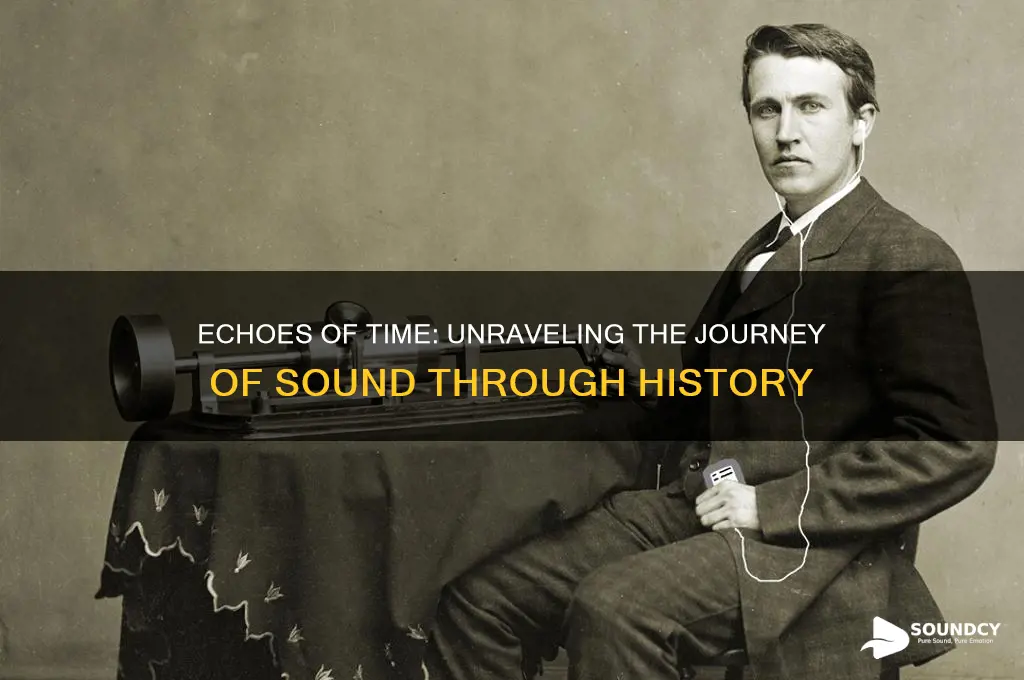 how do sounds move through time