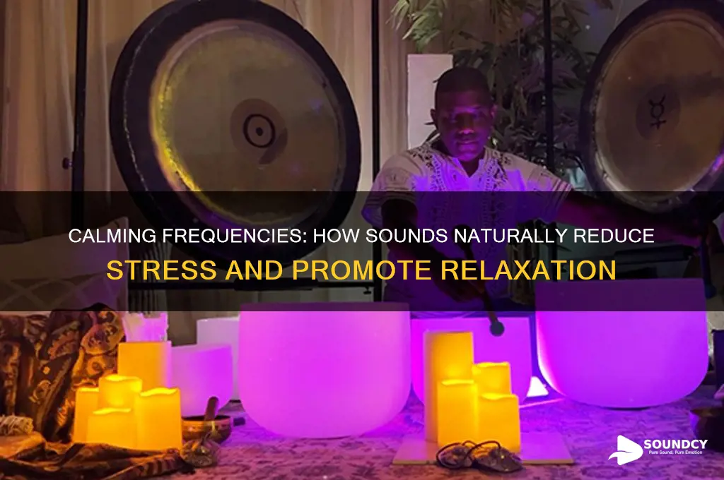 how do sounds reduce stress