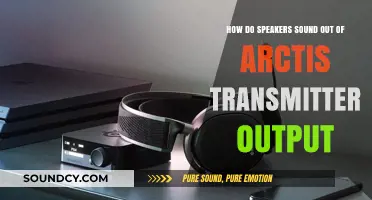 How Speakers Perform When Connected to Arctis Transmitter Output