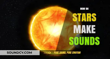 Unveiling the Cosmic Symphony: How Stars Create Audible Vibrations