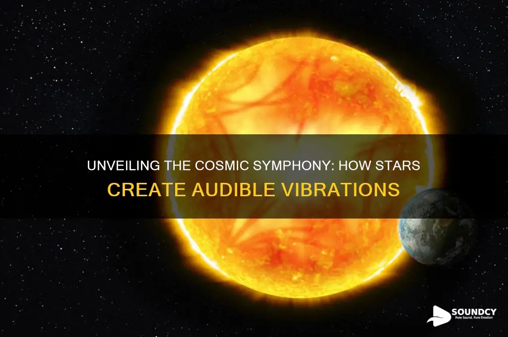 how do stars make sounds