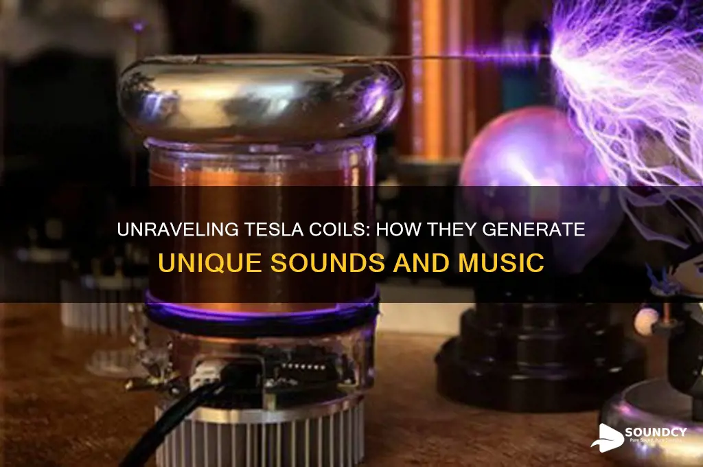 how do tesla coils produce sound