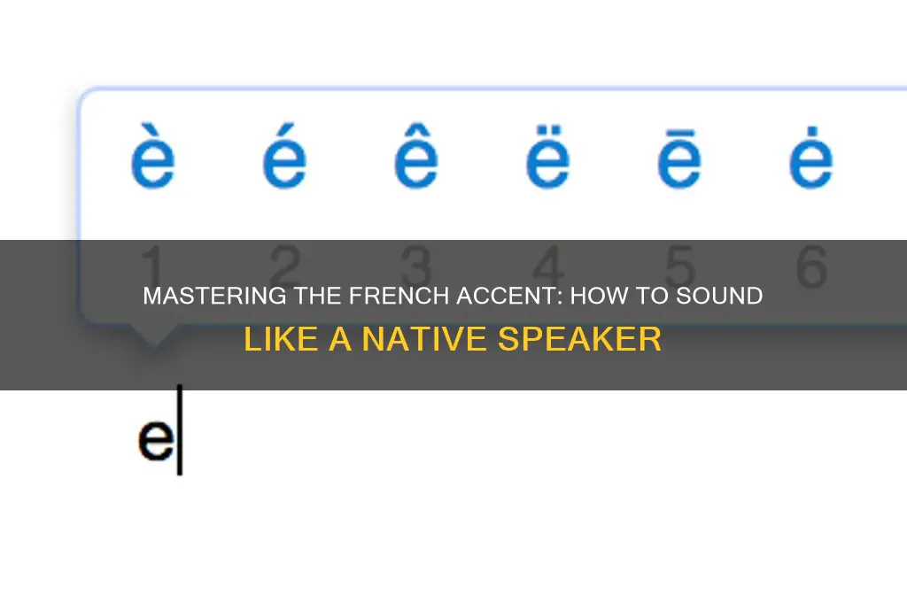 how do the french sound