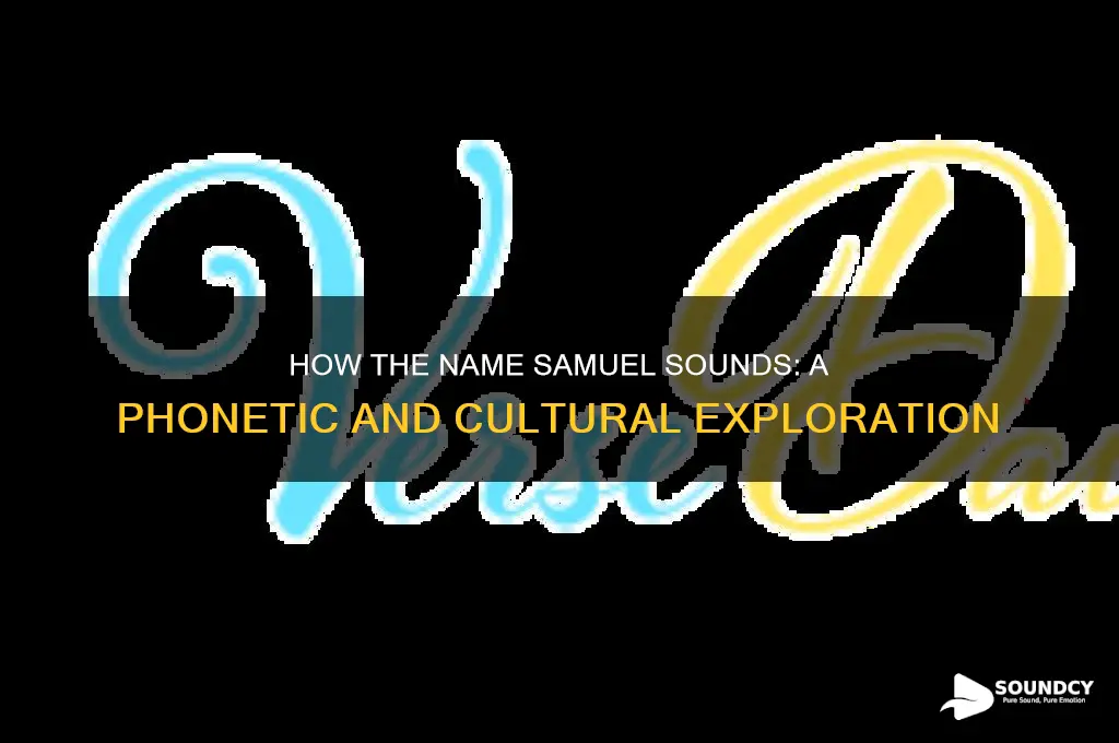how do the name samuel sound