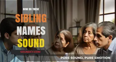 Sibling Name Harmony: How Do These Combinations Sound Together?
