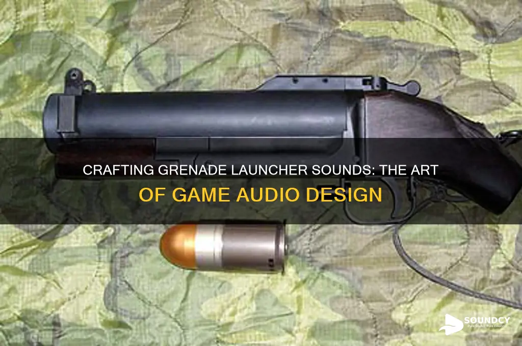 how do they make grenade launcher sounds in games