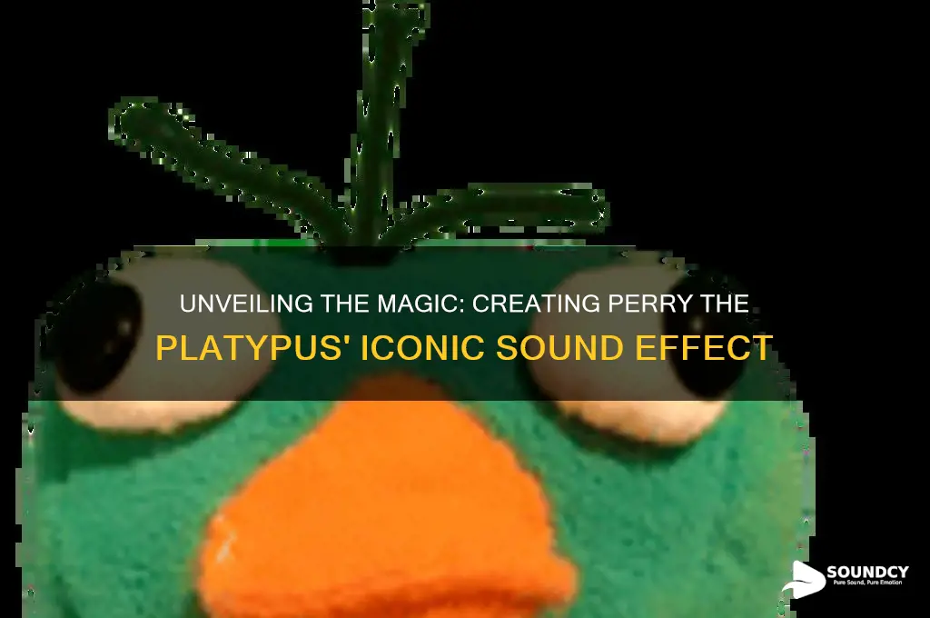 how do they make the perry the platypus sound