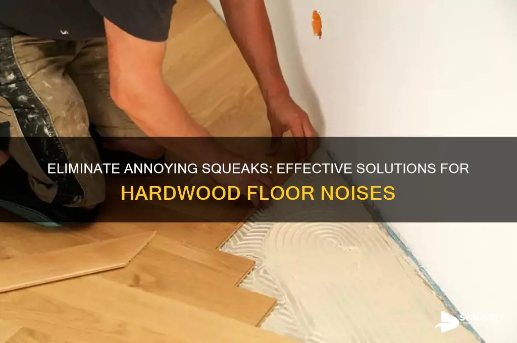 how do they solve squeaky sound on hardwood floors
