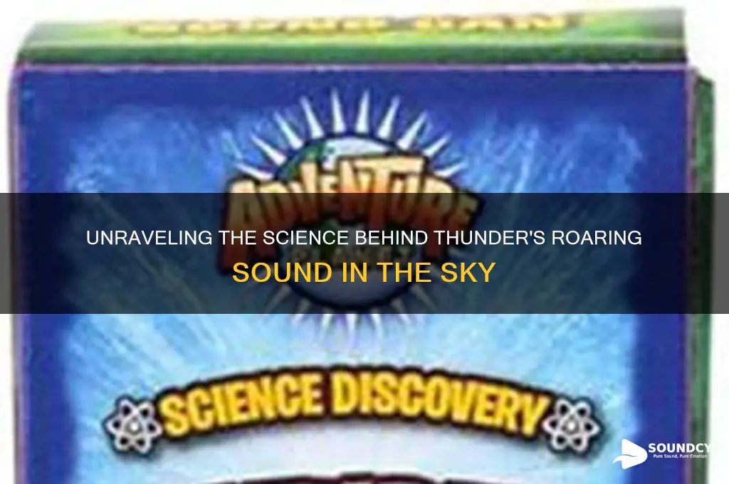 how do thunder make sound