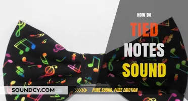 Exploring the Unique Sound of Tied Notes in Music Composition