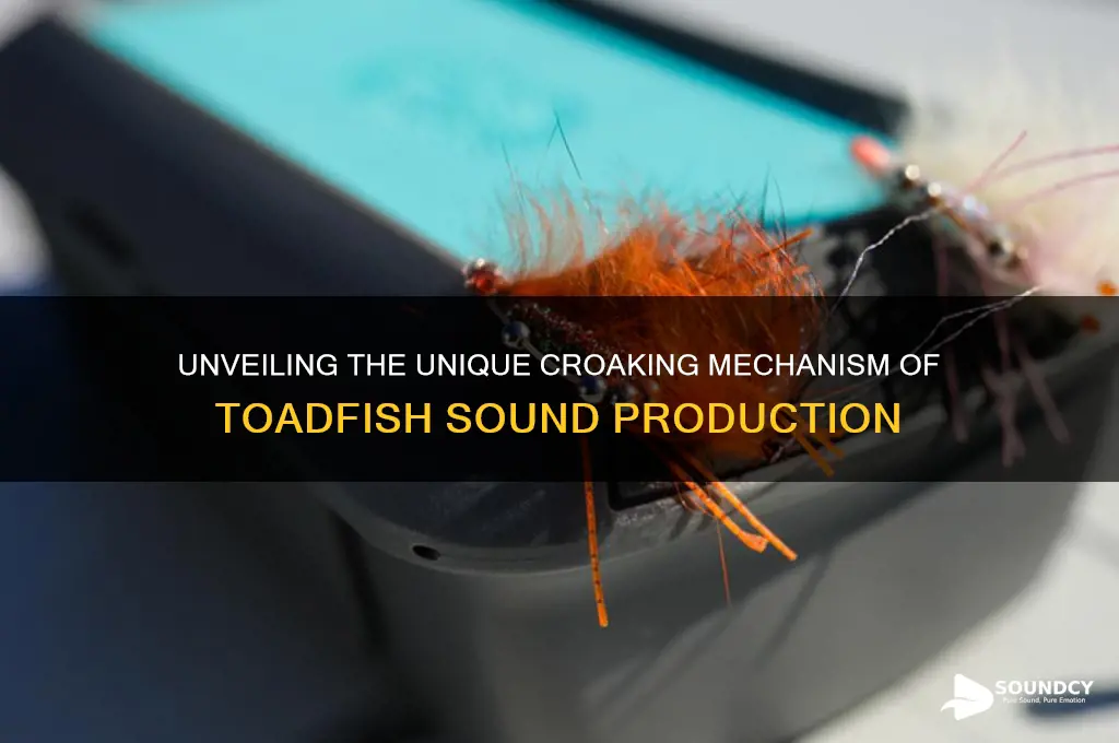 how do toadfish make sound