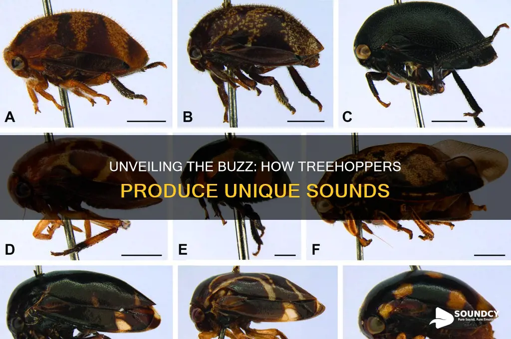 how do treehoppers make sound