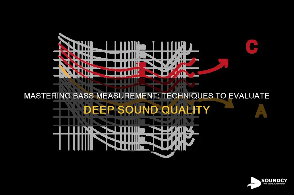 how do u measure bass sound