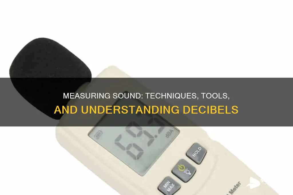 how do u measure sound