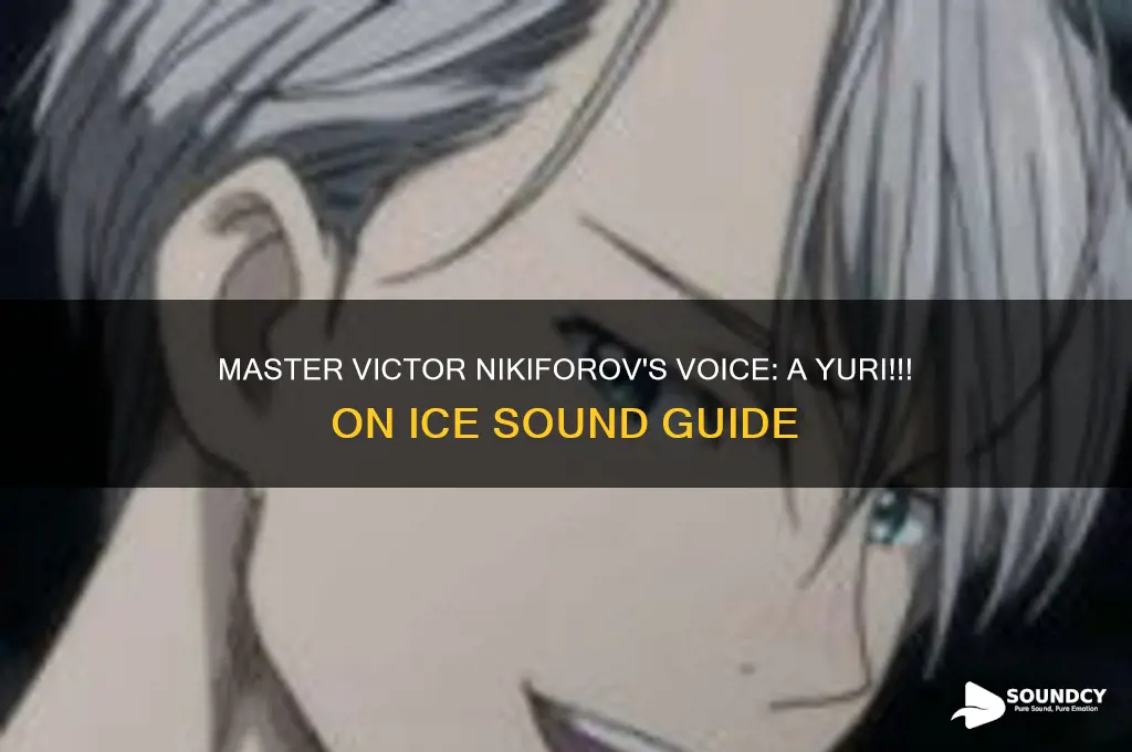 how do u sound like victor yuri on ice
