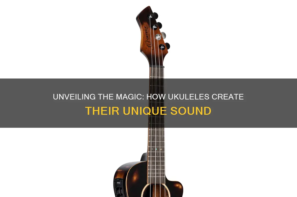 how do ukuleles make sound