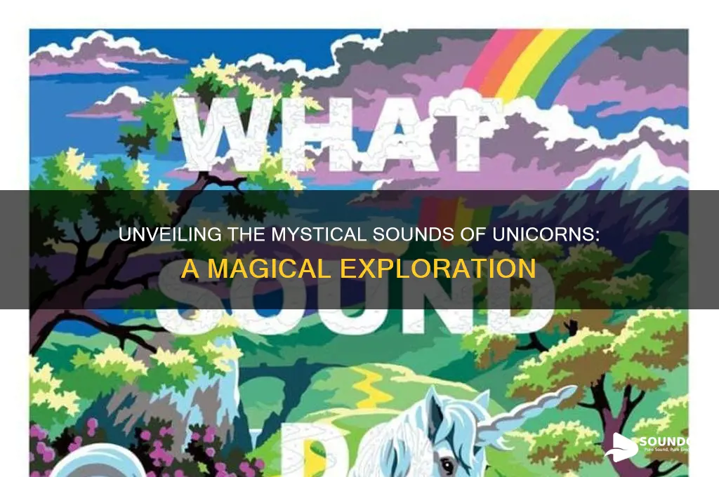 how do unicorns sound like