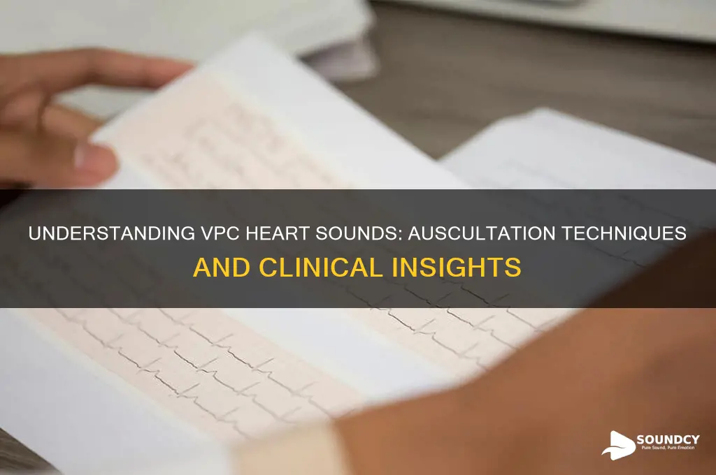 how do vpcs sound on ausculation
