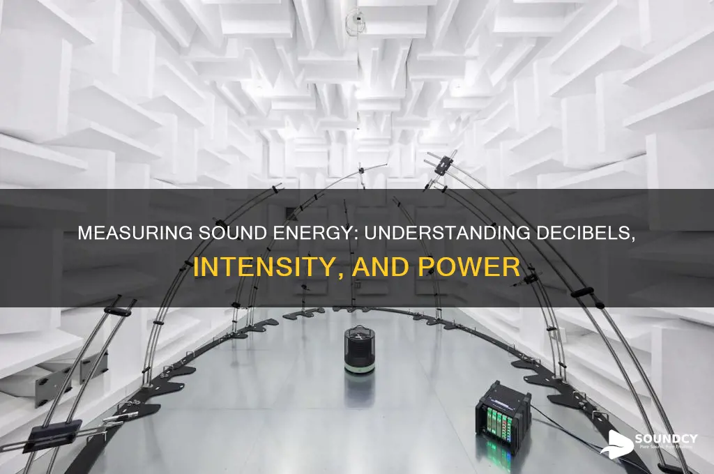 how do we measure sound energy