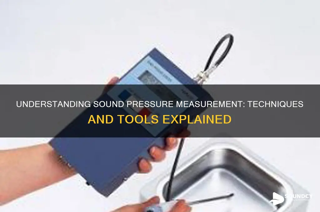 how do we measure sound pressure