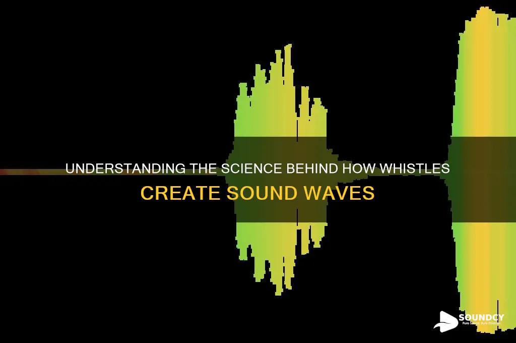 how do whistles make sound