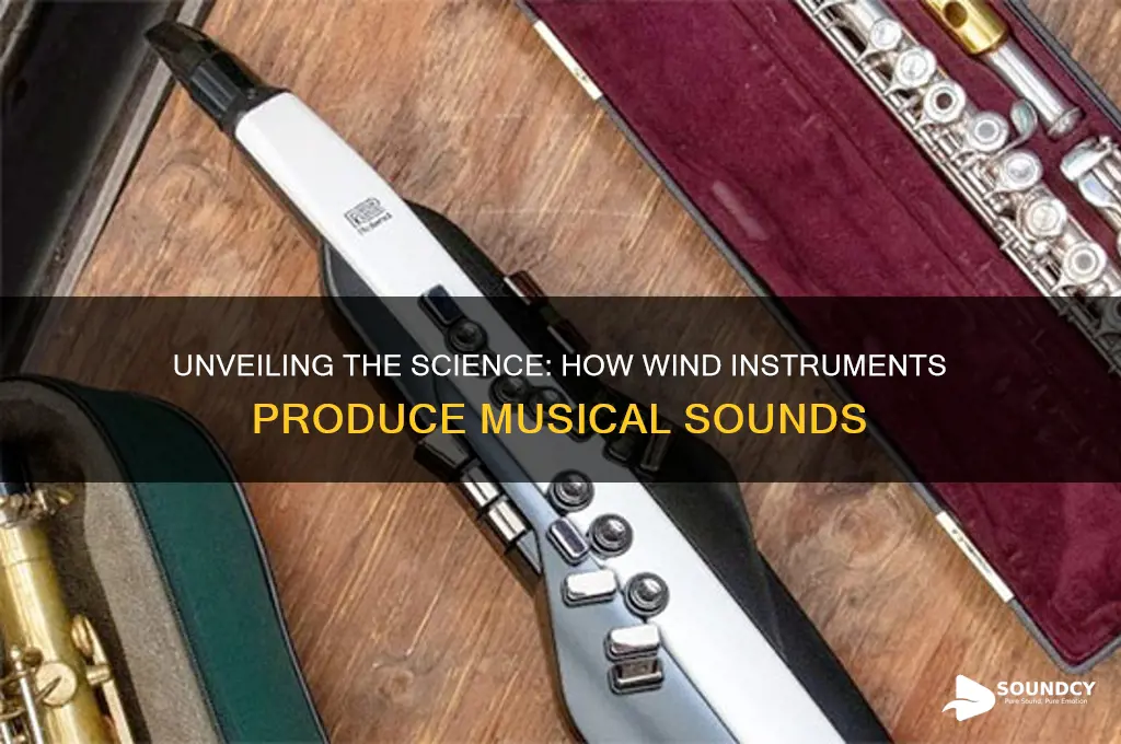 how do wind instruments create sound