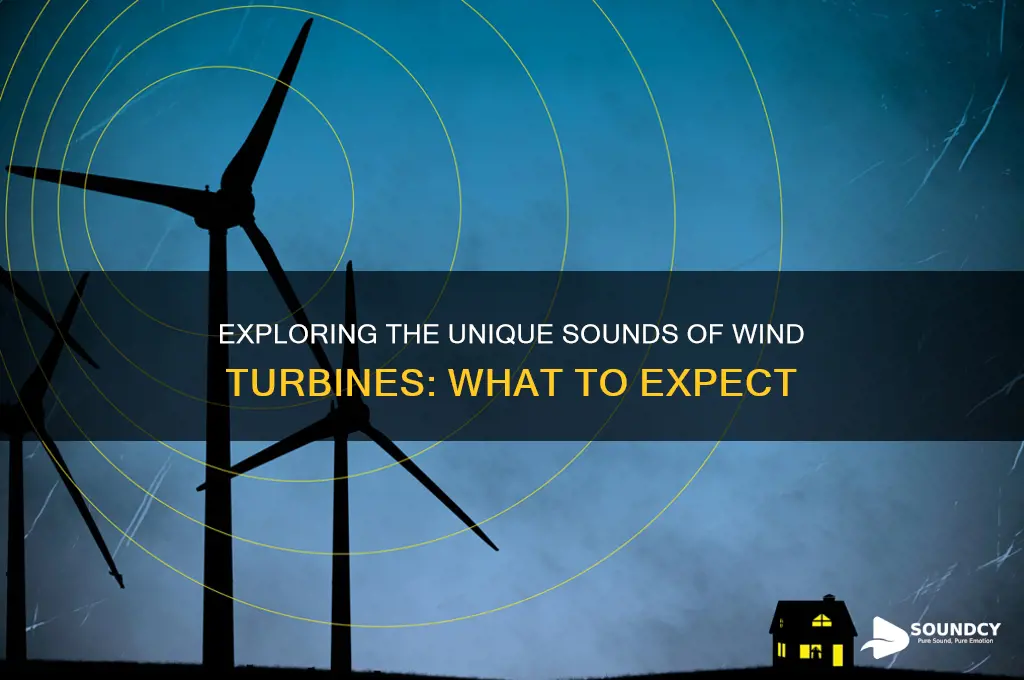 how do wind turbines sound