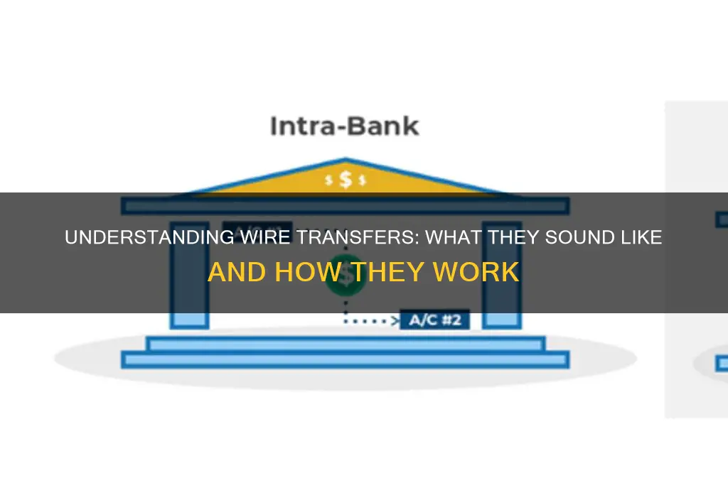 how do wire transfer sound