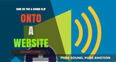 Embedding Audio: A Simple Guide to Adding Sound Clips to Websites